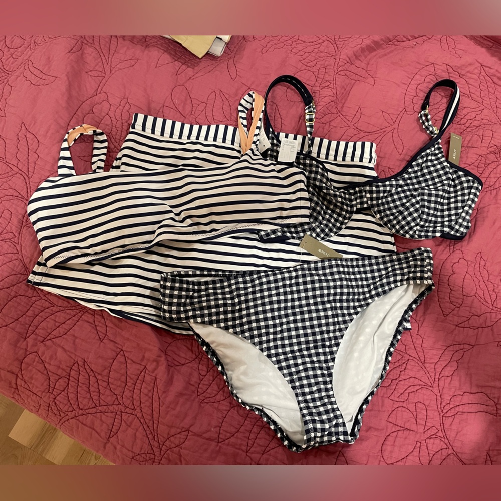 NWT Lot of J. Crew swim separates